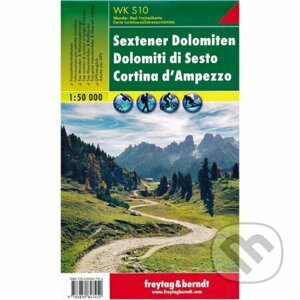 10 Sextener Dolomiten-Cortina d'Ampezzo 1:50 000 - freytag&berndt