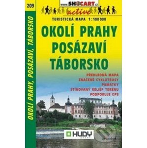 Okolí Prahy, Posázaví, Táborsko 1:100 000 - SHOCart