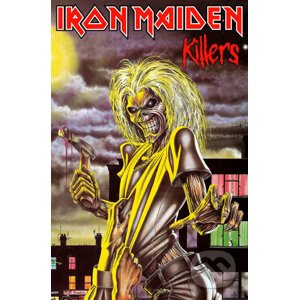 Textilný plagát - vlajka Iron Maiden: Killers - Iron Maiden