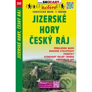 Jizerské hory, Český ráj 1:100 000 - SHOCart