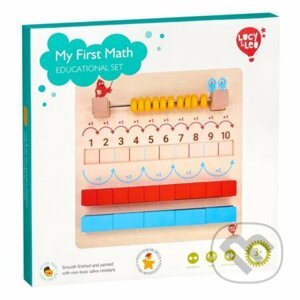 Lucy & Leo dřevěná herní sada - Moje první matematika - Magic Baby s.r.o.