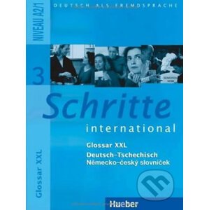 Schritte international 3: Glossar XXL Deutsch-Tschechisch – Německo-český slovníček - Max Hueber Verlag