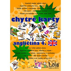 Chytré karty: Angličtina - Slovíčka 4 - Chytrá Lola