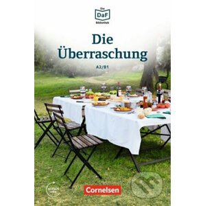 DaF Bibliothek A2/B1: Die Überraschung: Geschichten aus dem Alltag der Familie Schall + Mp3 - Christian Baumgarten