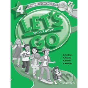 Let´s Go 4: Skills Book + Audio CD Pack (3rd) - Christine Hartzler