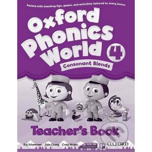 Oxford Phonics World 4: Teacher´s Book - Kaj Schwermer