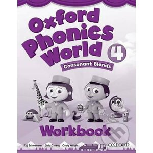 Oxford Phonics World 4: Workbook - Kaj Schwermer
