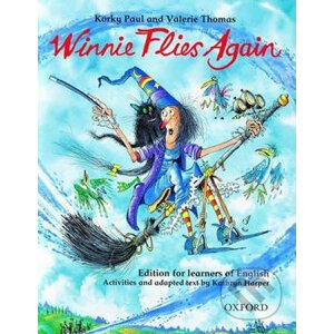 Winnie Flies Again Storybook with Activity Booklet - Paul Korky