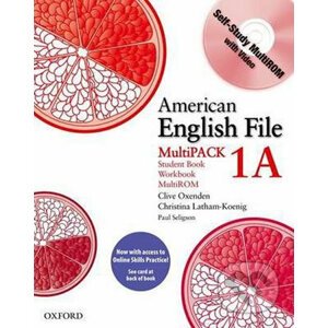 American English File 1: Student´s Book + Workbook Multipack A with Online Skills Practice Pack - Christina Latham-Koenig, Clive Oxenden