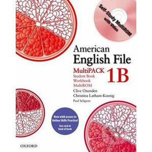 American English File 1: Student´s Book + Workbook Multipack B with Online Skills Practice Pack - Christina Latham-Koenig, Clive Oxenden