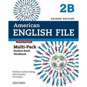 American English File 2: Multipack B with Online Practice and iChecker (2nd) - Christina Latham-Koenig, Clive Oxenden