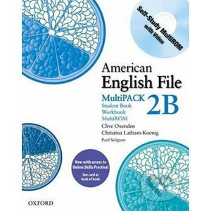American English File 2: Student´s Book + Workbook Multipack B with Online Skills Practice Pack - Christina Latham-Koenig, Clive Oxenden