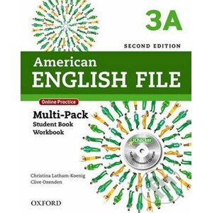 American English File 3: Multipack A with Online Practice and iChecker (2nd) - Christina Latham-Koenig, Clive Oxenden