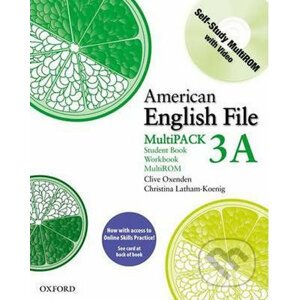 American English File 3: Student´s Book + Workbook Multipack A with Online Skills Practice Pack - Christina Latham-Koenig, Clive Oxenden