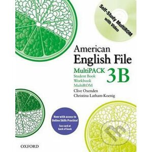 American English File 3: Student´s Book + Workbook Multipack B with Online Skills Practice Pack - Christina Latham-Koenig, Clive Oxenden
