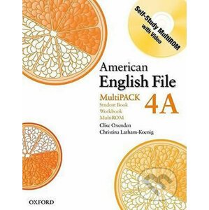American English File 4: Student´s Book + Workbook Multipack A - Christina Latham-Koenig, Clive Oxenden