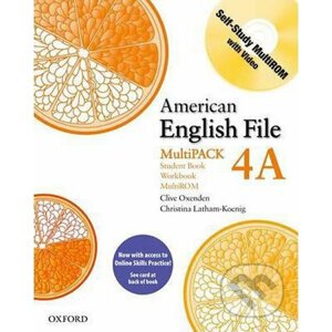 American English File 4: Student´s Book + Workbook Multipack A with Online Skills Practice Pack - Christina Latham-Koenig, Clive Oxenden