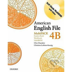 American English File 4: Student´s Book + Workbook Multipack B - Christina Latham-Koenig, Clive Oxenden