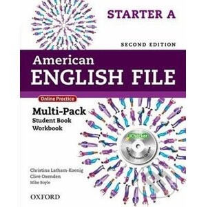 American English File Starter: Multipack A with Online Practice and iChecker (2nd) - Christina Latham-Koenig, Clive Oxenden