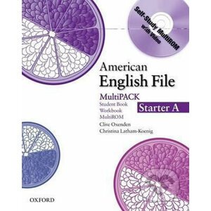 American English File Starter: Student´s Book + Workbook Multipack A - Christina Latham-Koenig, Clive Oxenden