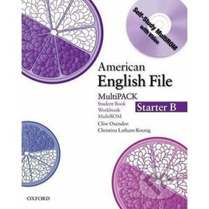 American English File Starter: Student´s Book + Workbook Multipack B - Christina Latham-Koenig, Clive Oxenden