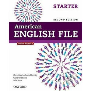 American English File Starter: Student´s Book with iTutor and Online Practice (2nd) - Christina Latham-Koenig, Clive Oxenden