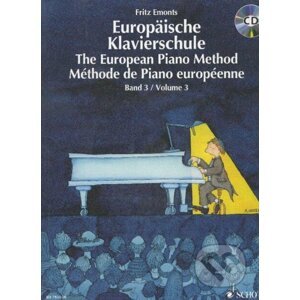 Europäische Klavierschule/The European Piano Method + CD - Fritz Emonts