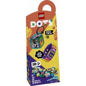 LEGO DOTs 41945 Tiger náramok&ozdoba na tašku - LEGO