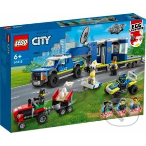 LEGO City 60315 Mobilné veliteľské vozidlo polície - LEGO