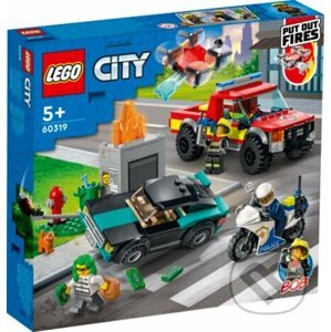LEGO City 60319 Hasiči a policajná naháňačka - LEGO