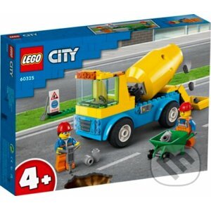 LEGO City 60325 Nákladiak s miešačom na cement - LEGO