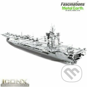 Metal Earth 3D kovový model Válečná loď USS T. Roosevelt - Piatnik