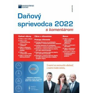 Daňový sprievodca 2022 - Hospodárske noviny