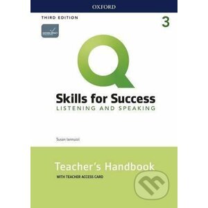 Q: Skills for Success: Listening and Speaking 3 - Teacher´s Handbook with Teacher´s Access Card, 3rd - Susan Iannuzzi