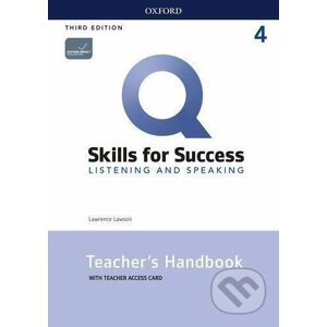 Q: Skills for Success: Listening and Speaking 4 - Teacher´s Handbook with Teacher´s Access Card, 3rd - Lawrence Lawson