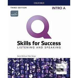 Q: Skills for Success: Listening and Speaking Intro - Student´s Book A with iQ Online Practice, 3rd - Kevin McClure