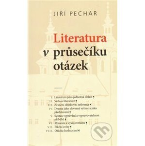 Literatura v průsečíku otázek - Jiří Pechar, Jana Majcherová (ilustrátor)