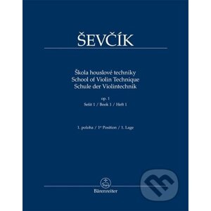 Škola houslové techniky op. 1, sešit 1 - Otakar Ševčík, Jaroslav Foltýn (editor)