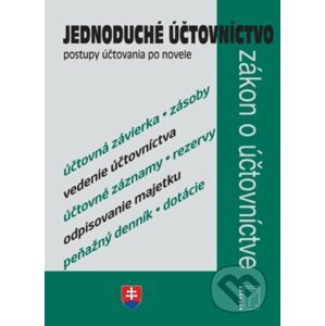 Jednoduché účtovníctvo, postupy účtovania po novele 2022 - Ivana Hudecová