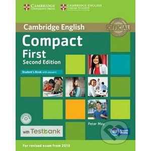 Compact First Student´s Book with Answers with CD-ROM with Testbank, 2nd - Peter May