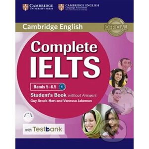 Complete IELTS: Bands 5/6.5 Student´s Book without Answers with CD-ROM with Testbank - Guy Brook-Hart