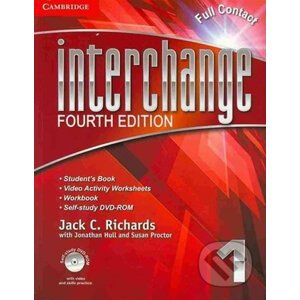 Interchange Fourth Edition 1: Full Contact with Self-study DVD-ROM - Jack C. Richards