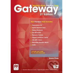 Gateway B2: Teacher´s Book Premium Pack, 2nd Edition - Anna Cole