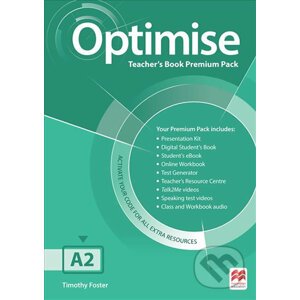 Optimise A2: Teacher´s Book Premium Pack - Timothy Foster