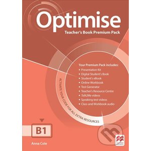 Optimise B1: Teacher´s Book Premium Pack - Anna Cole