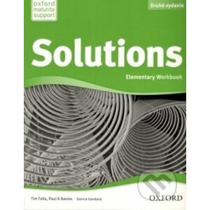 Solutions, 2nd Elementary Workbook - Tim Falla, Paul A Davis, Danica Gondová