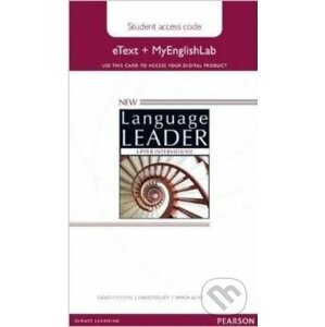 New Language Leader Advanced: MyEnglishLab - Student Access Card - Pearson