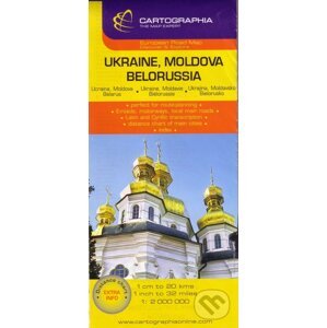 Ukraine, Moldova, Belorussia 1: 2 000 000 - Cartographia