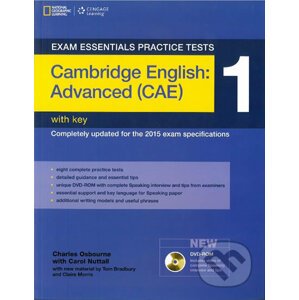 Exam Essentials Practice Tests: Cambridge English: Advanced (CAE) 1 with DVD-ROM with Key - Folio