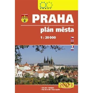Praha - knižní plán města 2022/23 - Žaket